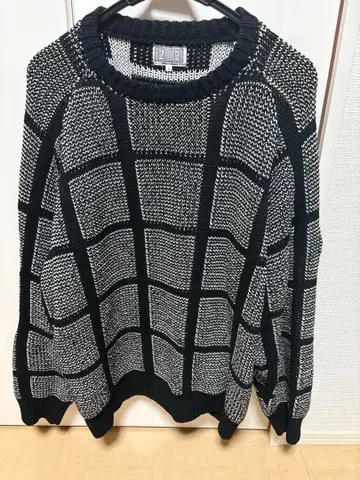 cavempt 로우게이지 니트