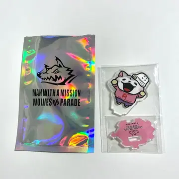 MAN WITH A MISSION 맨위즈 아크릴 스탠드 스페어 리브