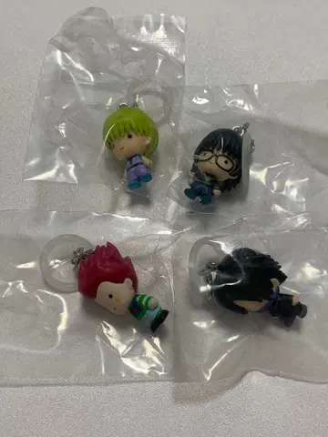 HUNTER x HUNTER 메지루시 액세서리 4개 세트