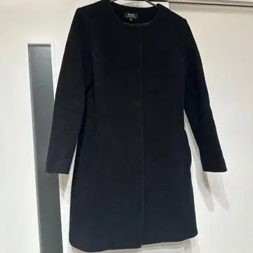 A.P.C. 노카라 울 코트 34