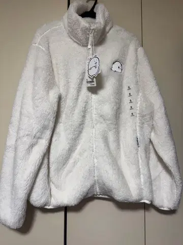 새상품 SPAO 농담곰 나가노의 곰 콜라보 플리스 자켓