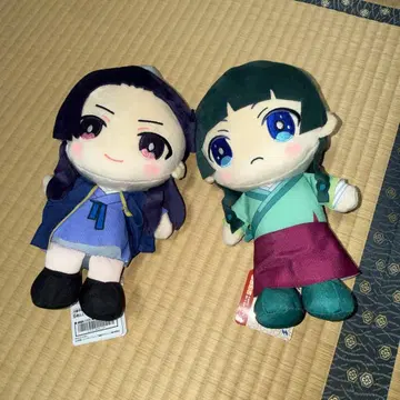 약사의 혼잣말 앉은 봉제 인형 2체 세트