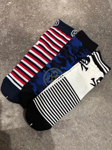 G FORE 남성용 삭스 양말 3족 세트