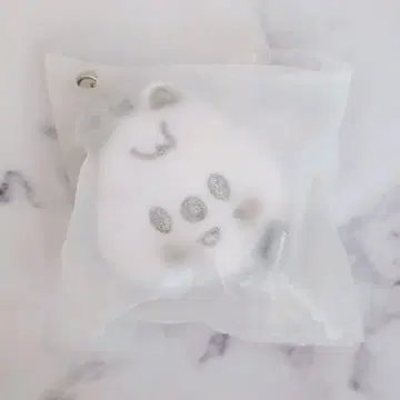 스키즈 한국 팝업 FACE KEYRING 실버 한