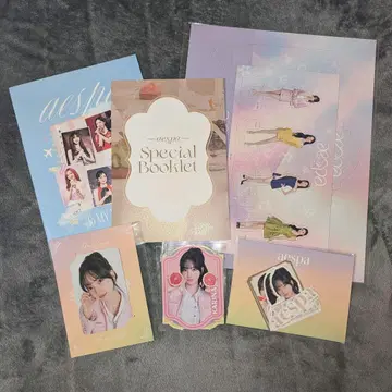 aespa 2025 뉴스레터 트레이딩 카드 세트