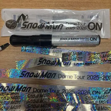 SnowMan 돔 투어 2025-2026 ON 응원봉