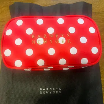 BARNEYS NEW YORK 도트 무늬 파우치