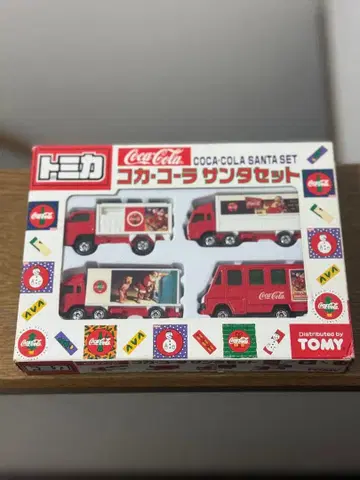 토미카 코카콜라 산타 세트 4대 미사용