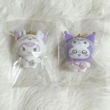 치이카와 산리오 모몽가 쿠로미 플로키 키링