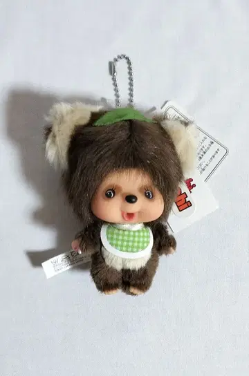 타누타누 얼굴 데카 키체인 몽치치 베이비치치 너구리 세키구치 봉제 인형