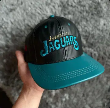 90s USA제 JACKSO NVILLE JAGUARS 가죽 캡
