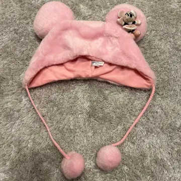 도쿄 디즈니랜드 미니 팬캡 핑크