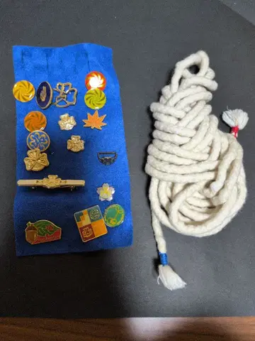 걸스카우트 배지 묶음 판매 기능대 핀 치프링 로프