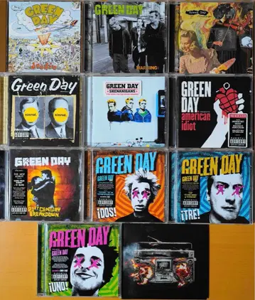 Green Day CD 모음