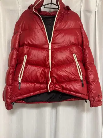 CONVERSE 다운 자켓 빨간색