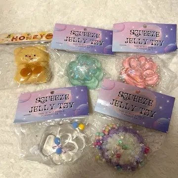 인기 냥발 반짝반짝 클리어 스퀴즈