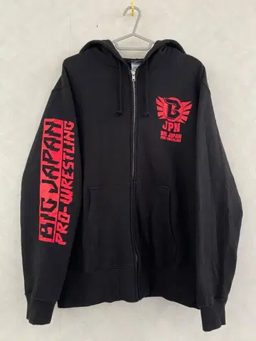 다이니혼 프로레슬링 후드티 L BIG JAPAN PRO-WRESTLING