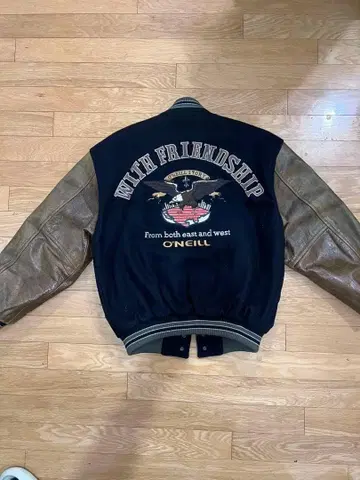 O'NEILL 90s 바시티 자켓 아메카지 빈티지