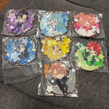 컬러풀 피치 제일복권 러버 코스터 참 세트