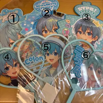 스토푸리 코론 부채 세트 점보 클리어