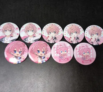 스토푸리 사토미군 아리츠어 캔뱃지 9개