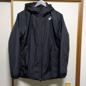 아식스 점퍼 다운 L 블랙