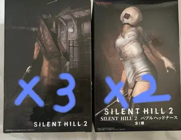 SILENT HILL 2 피규어 세트 5개 개봉 완료
