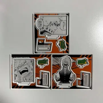 히로아카 바쿠고 카츠키 아크릴 피규어 3종 세트