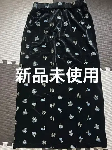 차오패닉 티피 꽃무늬 자수 롱 스커트