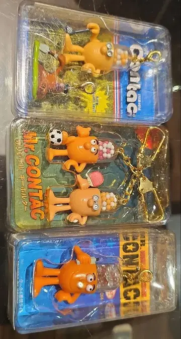 Mr. Contac 키링 3개 세트