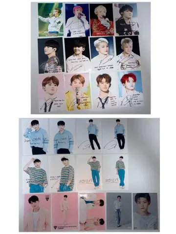 SEVENTEEN 세븐틴 우지 로손 프린트 25장 세트