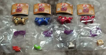 가챠 빨간 고양이 4종 세트