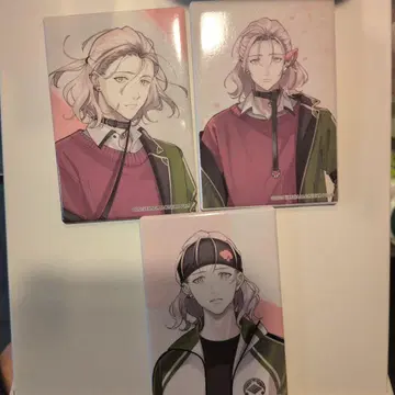 무라쿠모에 스퀘어 캔 배지 3개 세트