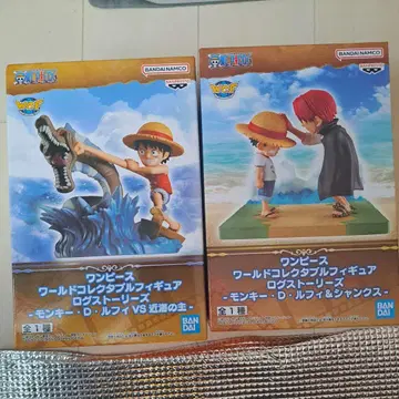 원피스 월드 컬렉터블 피규어 루피와 샹크스