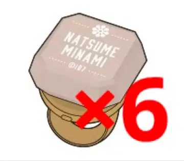 아이나나 나츠메 미나미 10주년 링 라이트 린라이 6점 세트