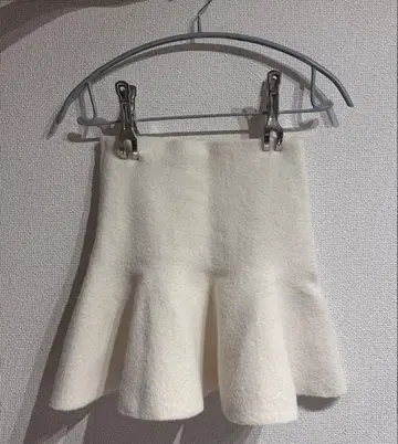 [다리치] 하이웨스트 니트 미니 스커트