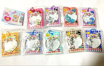 산리오 바스락 프레이크 씰풍 참 가챠 세미 컴플리트