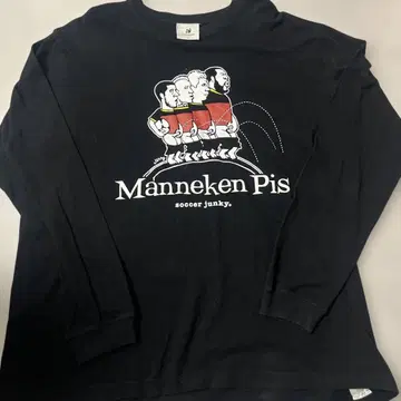 soccerjunky Manneken Pis 긴팔 티셔츠 L 사이즈