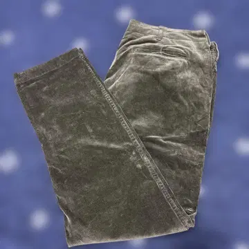 그린 코듀로이 슬림핏 치노 팬츠