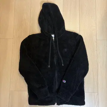 Champion 플리스 자켓 블랙