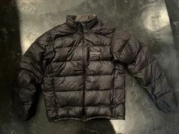 몽벨 남성용 M 블랙 라이트 알파인 다운 자켓 경량