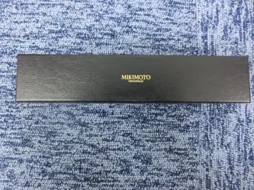 미사용 새상품 MIKIMOTO 아날로그 손목시계 브라운 가죽