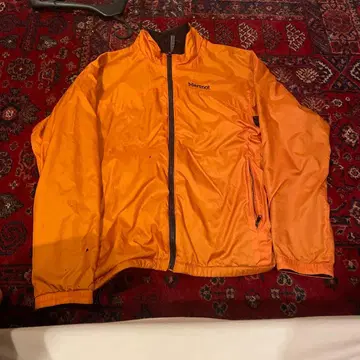 Marmot 나일론 자켓 블루종 점퍼 아웃도어 오렌지 M