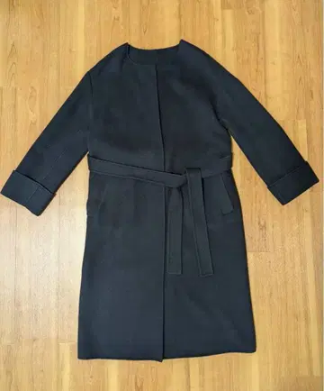 allureville 알아바일 노카라 리버 롱 코트 ( M 사이즈 )