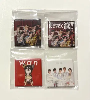 캔뱃지 세트 4개 세트