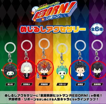 가정교사 히트맨 REBORN 메지루시 액세서리 세미 컴프 5종