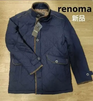 레노마 퀼팅 자켓 남성용 충전솜 하프 코트풍 새상품 S