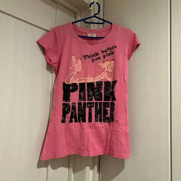 USJ 핑크 팬서 반팔 T셔츠