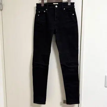 ungrid 하이웨스트 스키니 데님 23인치 블랙