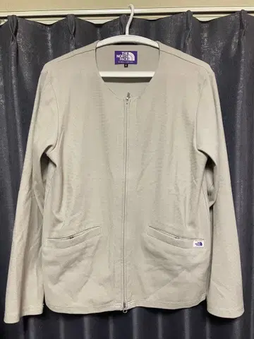 더 노스페이스 라이트 그레이 가디건